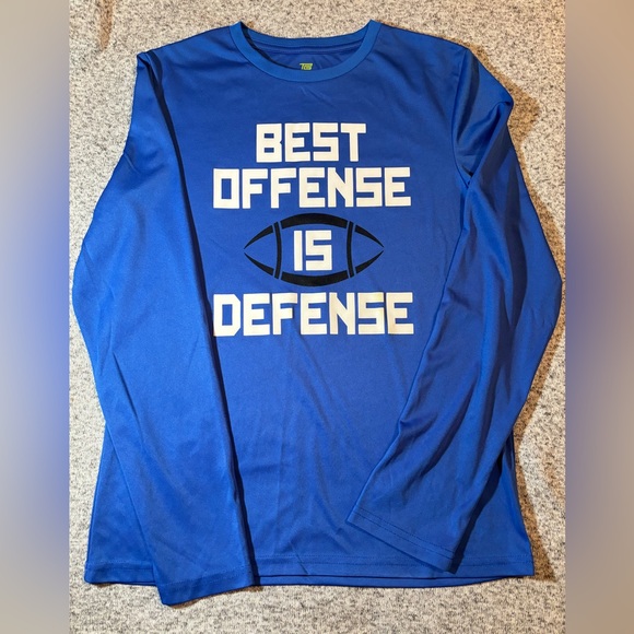 Tek Gear Youth Boys Lightweight Active Long Sleeve Shirt - Picture 1 of 4